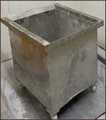 Edelstahltonne